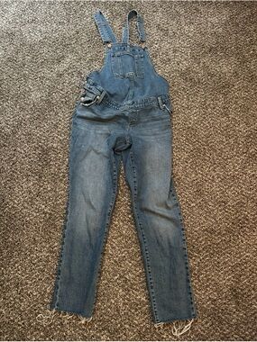 Isabel Maternity by Ingrid & Isabel Blue Denim Maternity Overalls